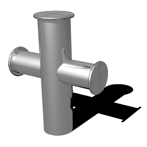 Cruciform Bollard