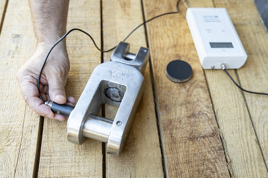 Magnetic permeability check