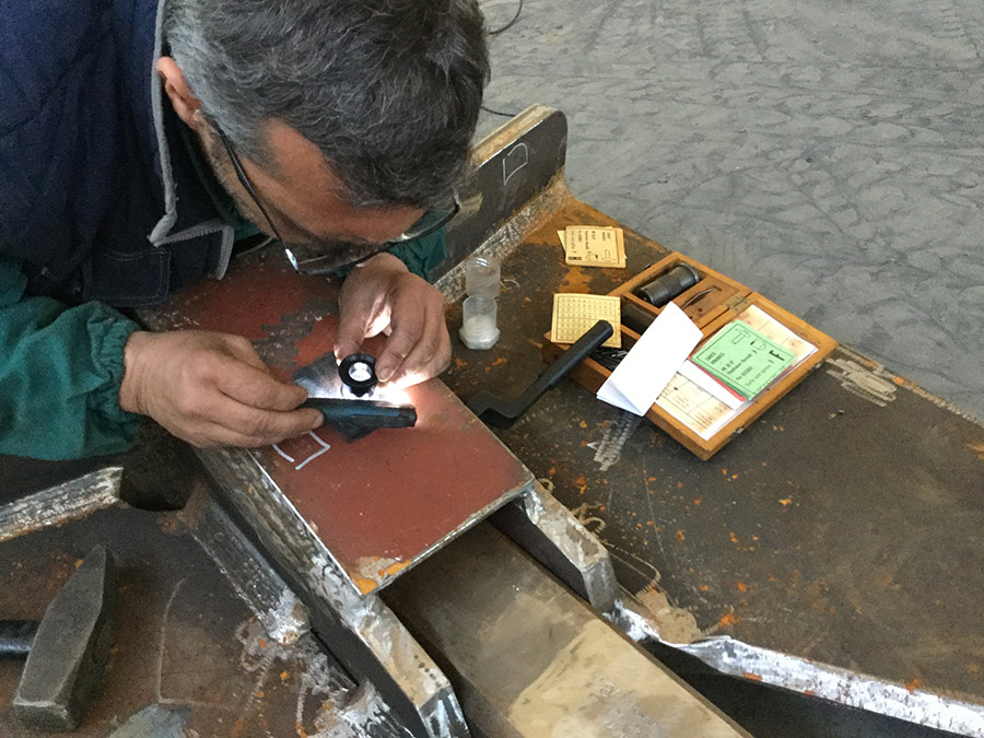 Non-destructive testing