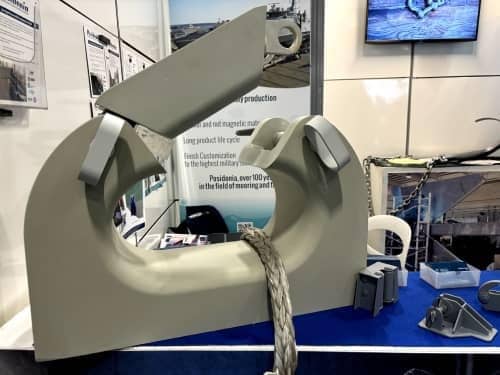 Openable Panama chock - Posidonia Srl