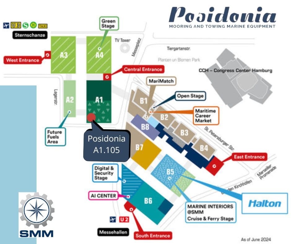 SMM Hamburg 2024 - Event Map