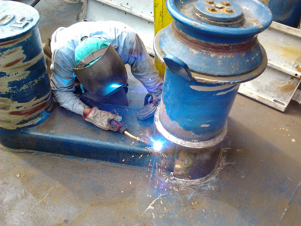 Anchor and Chain Installation