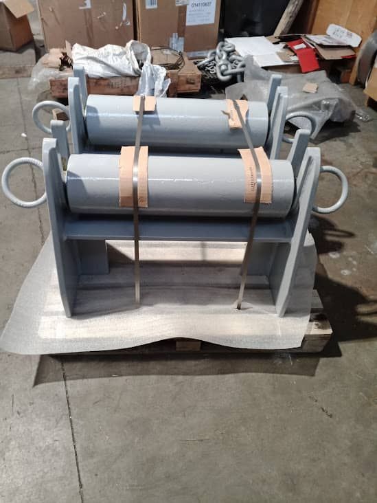 Passacavo A Rulli Per Verricello 10 Pollici - Capacit&agrave; 8000-17500 Libbre, Per Fune Sintetica